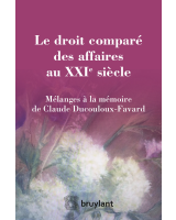 Le droit comparé des affaires au XXI<sup>e</sup> siècle