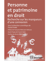 Personne et patrimoine en droit