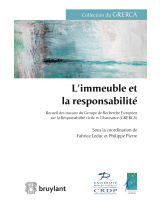 L'immeuble et la responsabilité