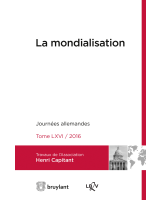 La mondialisation