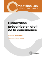 L’innovation prédatrice en droit de la concurrence