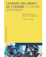 L'Europe des droits de l'homme à l'heure d'Internet