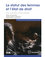 Le statut des femmes et l’état de droit