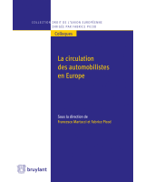 La circulation des automobilistes en Europe