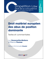 Droit matériel européen des abus de position dominante