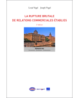 La rupture brutale de relations commerciales établies