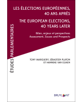 Les élections européennes, 40 ans après - The European Elections, 40 years later