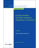 Les États membres de l'Union européenne : adéquations et résistances