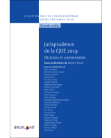 Jurisprudence de la CJUE 2019