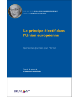 Le principe électif dans l'Union européenne