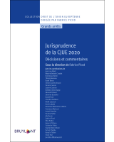 Jurisprudence de la CJUE 2020