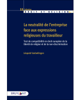 La neutralité de l'entreprise face aux expressions religieuses du travailleur