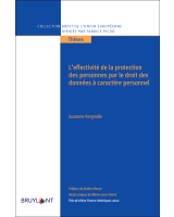 L'effectivité de la protection des personnes par le droit des données à caractère personnel