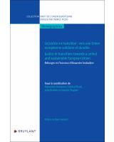 La justice en transition : vers une union européenne solidaire et durable