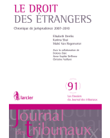 Droit des étrangers