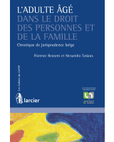 L’adulte âgé dans le droit des personnes et de la famille