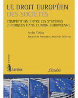 Le droit européen des sociétés