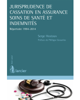 Jurisprudence de cassation en assurance soins de santé et indemnités