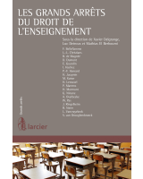 Les grands arrêts du droit de l'enseignement