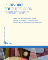 Le divorce pour désunion irrémédiable 