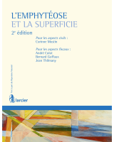 L'emphytéose et la superficie