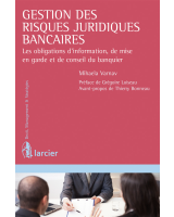 Gestion des risques juridiques bancaires