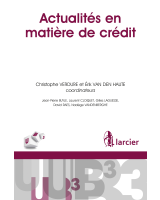 Actualités en matière de crédit