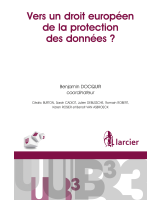 Vers un droit européen de la protection des données ?