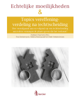 Topics vereffening-verdeling na (echt)scheiding