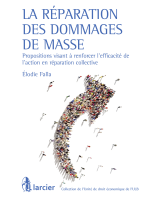 La réparation des dommages de masse