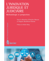 L'innovation juridique et judiciaire