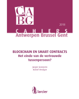 Blockchain en smart contracts