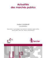 Actualités des marchés publics