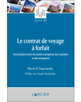 Le contrat de voyage à forfait