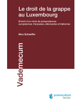 Le droit de la grappe au Luxembourg