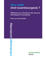 Quo Vadis droit luxembourgeois