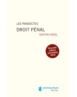 Les Pandectes – Droit pénal