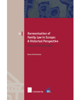 Harmonisation of Family Law in Europe: A Historical Perspective