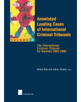 Annotated Leading Cases of International Criminal Tribunals - volume 24