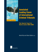 Annotated Leading Cases of International Criminal Tribunals - volume 21