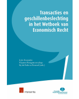 Transacties en geschillenbeslechting in het Wetboek van Economisch Recht