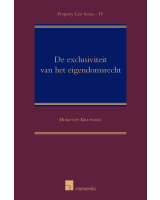 De exclusiviteit van het eigendomsrecht