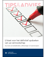 U kiest voor het definitief opdoeken van uw vennootschap