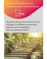 Formation – Quand la forme rencontre le fond : maitriser la différence entre les besoins et les stratégies dans la communication