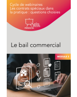 Module 3 : Le bail commercial